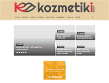 Tablet Screenshot of kozmetiki.com